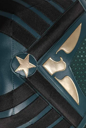 Vista 4 de Disfraz de soldado para niños y adultos, disfraz de soldado de la Unifrom Superhero Soldier Shirt pantalones, chaleco con cinturón, trajes