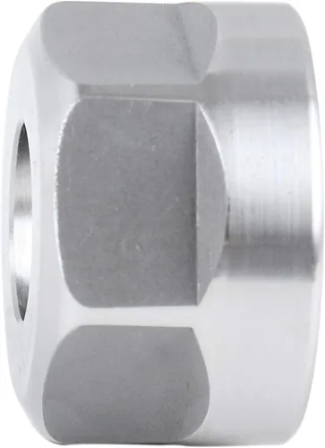 Vista 6 de Accusize Industrial Tools Tuerca hexagonal ER16-A, equilibrada a 18,000 RPM en G2.5, ER16-ANUT M22×1.5, Balanced to 18,000 RPM, HRC 50-52, Alloy