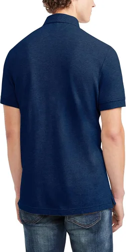 Vista 2 de Tommy Hilfiger Polo de piqué de algodón de manga corta para hombre en ajuste clásico
