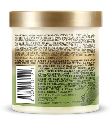 Vista 2 de African Pride Acondicionador sin enjuague Olive Miracle 15 oz (paquete de 10)
