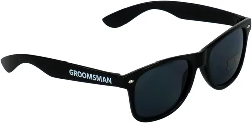 Vista 6 de LADYHOME 7 lentes de sol de regalo de boda para novio mejor hombre padrino de boda