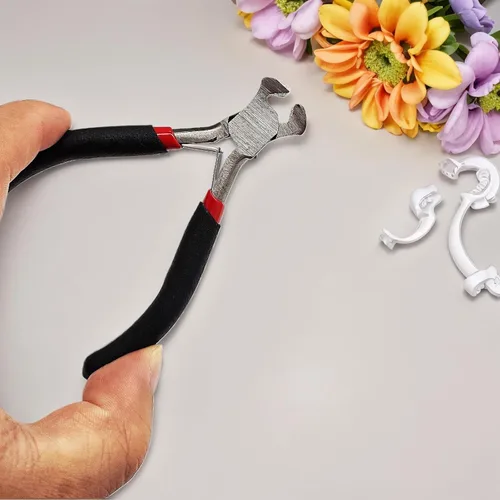 Vista 7 de 5 juegos de alicates de joyería, herramientas de fabricación de para pulseras, pendientes, proyectos de manualidades, negro