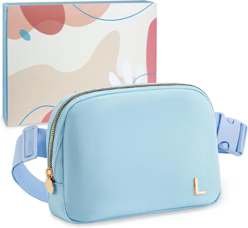 Vista 47 de COSHAYSOO Riñonera personalizada con letra inicial para mujeres, adolescentes, niñas de 13 a 15 años, 14 a 16, 16 a 18, 19 a 25 años, regalos