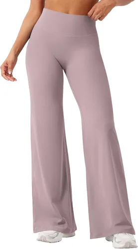 Vista 26 de YEOREO Ease - Leggings rectos para mujer, pantalones de yoga para gimnasio Amarillo (Butter Yellow)