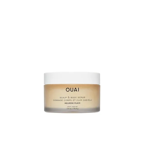 Vista 11 de OUAI St. Barts - Exfoliante corporal con mezcla de azúcar y aceite de coco para piel suave e hidratada, exfoliante suave para eliminar