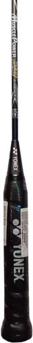 Vista 5 de Yonex Raqueta de bádminton Muscle Power Series con raquetas preencordadas de alta tensión de cubierta completa Negro/blanco