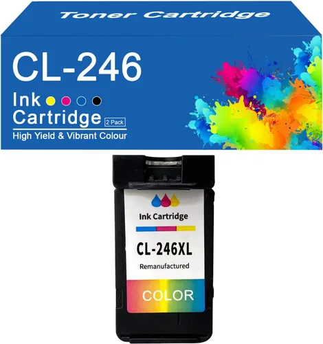 Vista 10 de PG-245 CL-246 Cartuchos de tinta compatibles con Canon PG-245 CL-246 Cartuchos de tinta de alto rendimiento para Canon IP2820 IP2850 MG2420 MG2450
