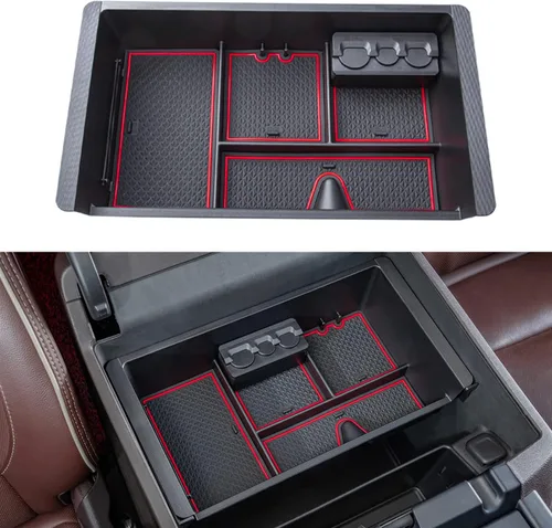 Vista 9 de JKCOVER Compatible con Chevy Silverado/GMC Sierra 2014-2018 Bandeja de tamaño completo con ribete negro