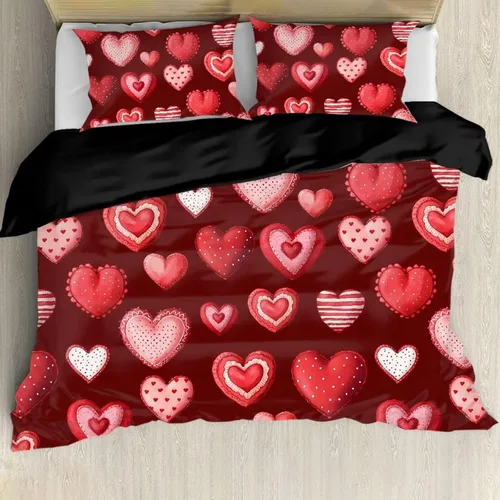 Vista 30 de BIGCARJOB Juego de funda de edredón para niños, tamaño individual, con estampado de rubí, fútbol americano, para niños, adolescentes, juego de funda
