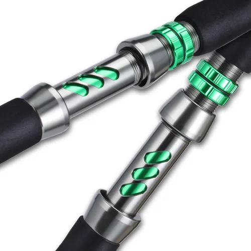 Vista 5 de Sougayilang Catfish & Inshore Spinning Combo – 30LB Drag, 4.7:1, 13+1 Bearings, 2-Piece Medium Heavy Rod for Catfish, Striper, Redfish, Carp
