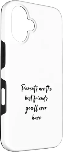 Vista 3 de iPhone 16 Parents are the best friends you'll ever have Case