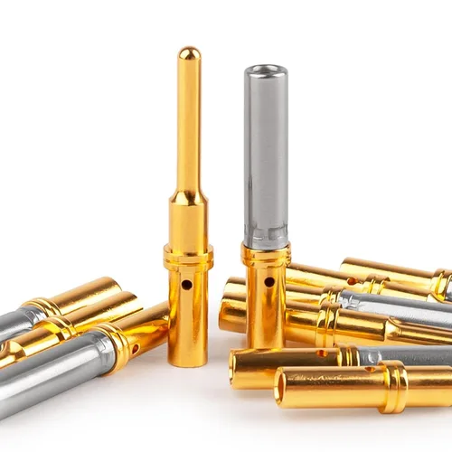 Vista 14 de JRready ST6356-12 Deutsch Conectores y enchufes chapados en oro tamaño 12, terminales de barril cerrados Calibre de alambre 12-16, 20 pares macho