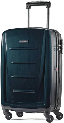 Vista 68 de Samsonite Winfield 2 Equipaje rígido con ruedas giratorias, Carbón vegetal, Grande de 28 pulgadas, a cuadros