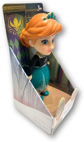 Vista 2 de Disney Frozen II - Mini muñeca posable de princesa de 3 pulgadas (Queen Anna)