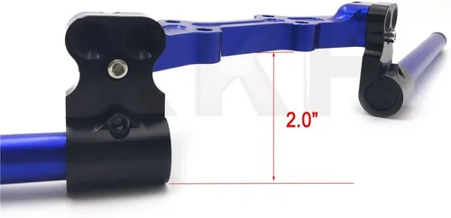 Vista 6 de SMT - Juego de placa adaptadora y manillar con clip compatible con MT-07 FZ-07 2014-2017 Azul [B07FPXBX33]
