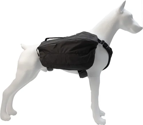 Vista 4 de Mochila multifuncional para perros para senderismo, mochila multifuncional para el día del perro, bolsa de viaje con cremallera, mochila