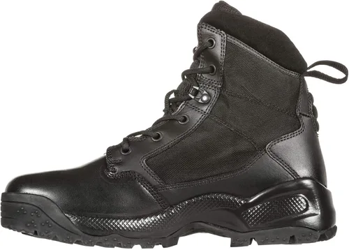 Vista 3 de 5.11 Tactical Botas negras para hombre, ATAC 2.0 de 6 pulgadas, bota de trabajo ligera y cómoda, estilo 12401