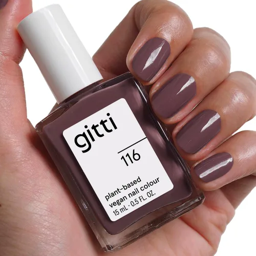 Vista 25 de gitti Esmalte de uñas a base de plantas No tóxico, libre de 30, basado en ingredientes de origen natural, libre de crueldad, vegano