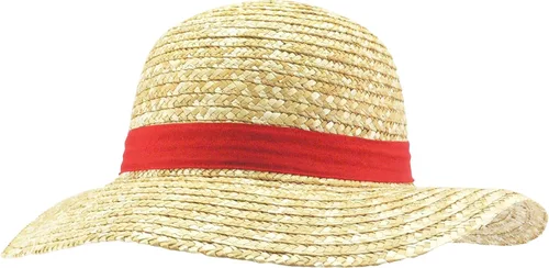 Vista 2 de Yarizm Sombrero de paja Cinta Roja Performance Animación Cosplay Accesorios Sombrero 10pcs