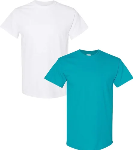 Vista 101 de Gildan Camiseta en Blanco - Estilo 5000 Unisex para Adulto