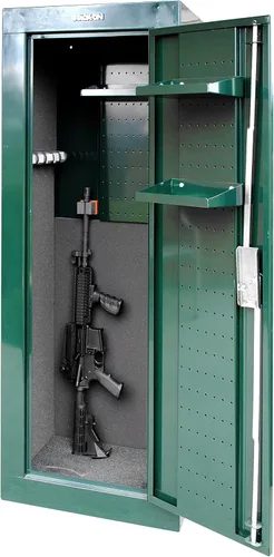 Vista 6 de Peregrine Field Gear Organizador de pistola magnética para vehículo, seguro - hasta 12 ga - naranja y gris