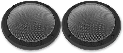 Vista 3 de Hogtunes Rear-RM Grill - Parrillas para altavoces traseros (paquete de 2), se adapta a motocicletas Harley-Davidson 2014-2024