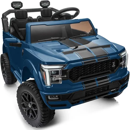 Vista 11 de Ford Shelby F-150 24V - Auto eléctrico para niños de 3 a 6 años Negro