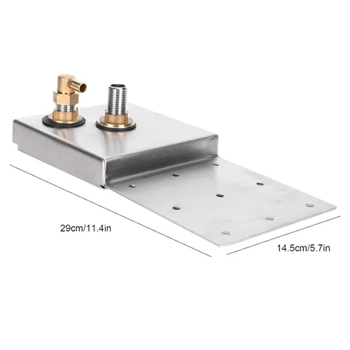 Vista 9 de Automatic Cup Washer with G1/2 Male Thread, High Pressure Glass Rinser for Home Kitchen Bar, Stainless Steel Cup Cleaner with Multi - Angle Spray
