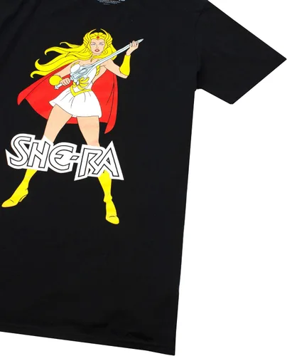 Vista 4 de She-Ra - Camiseta de princesa del poder Motu para mujer, camiseta de regalo de superhéroe para mujer
