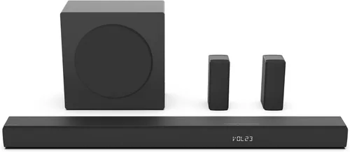 Vista 16 de Hisense HS2100 - Barra de sonido de 2.1 canales con subwoofer inalámbrico, Dolby Audio, DTS Virtual:X, HDMI ARC, Bluetooth 5.3, control remoto, 6