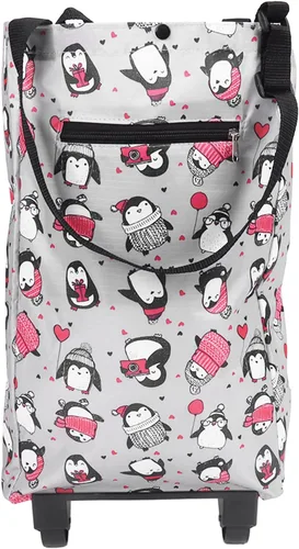 Vista 9 de Pilipane Bolsa de compras plegable plegable, bolsas de comestibles reutilizables, bolsa de carrito de compras para viajes de compras y todo el uso