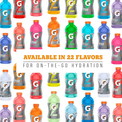 Vista 6 de Gatorade para saciar la sed, paquete variado helado, 12 onzas (paquete de 24)