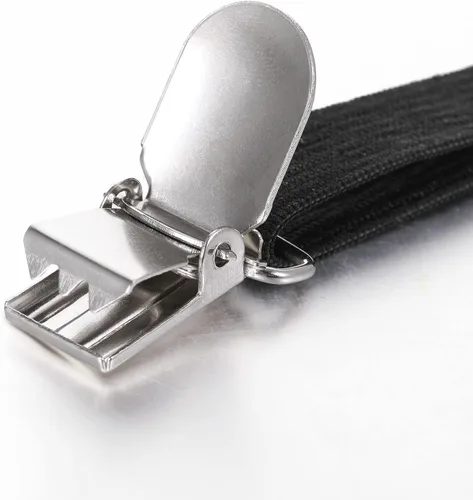 Vista 3 de Boao 24 correas de clips para sábanas de cama, resistentes y ajustables, soporte de cama ajustable, sujetadores de sábana de esquina para el hogar