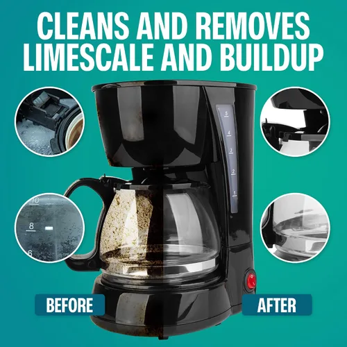Vista 7 de Sudstainables - Tabletas limpiadoras para cafetera, descalcificadora, 24