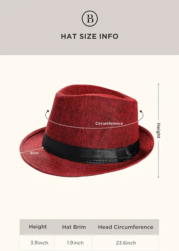 Vista 6 de BABEYOND Chaleco de gángster de Gatsby de los años 20 con accesorios para disfrazarse con sombrero Fedora