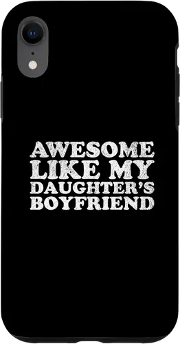 Vista 25 de Awesome Like My Two Daughters Boyfriend Funny Mom Dad Parent Case for iPhone 16
