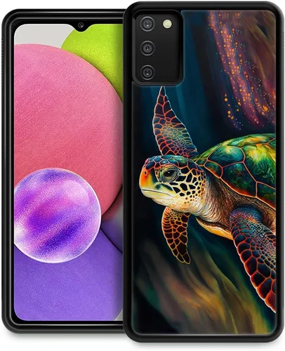 Vista 7 de Funda compatible con Samsung Galaxy A03S, hermosa funda protectora de TPU delgada y suave a prueba de golpes para Samsung Galaxy A03S 4G 4G