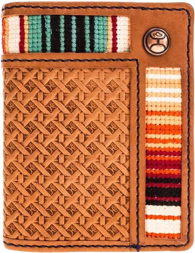 Vista 12 de HOOEY Cuero Bi-Fold Hombre, Hands-Up- Estampado Nómada, Talla única, 2812937