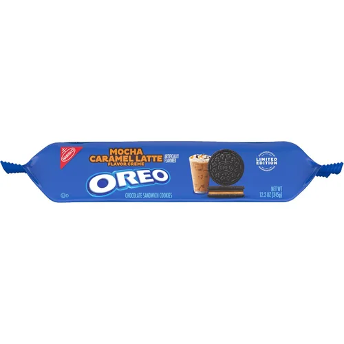 Vista 9 de OREO Doble Stuf Mocha Latte Galletas, paquete de 12.2 onzas