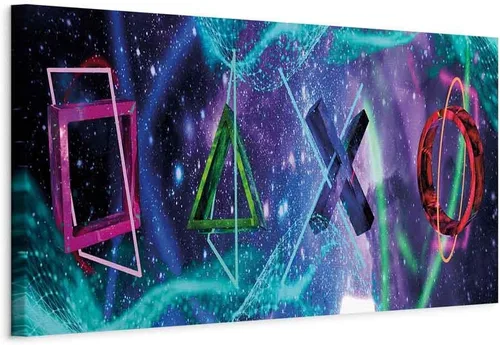 Vista 21 de artgeist Lienzo impreso para pared, para jugadores, 35 x 12 pulgadas, 1 unidad, decoración del hogar, enmarcado, pintura de fotos, ilustraciones, #01