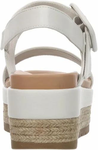 Vista 5 de Michael By Michael Shannon Kira - Sandalias clásicas de verano con plataforma para mujer, con puntera abierta, estilo casual