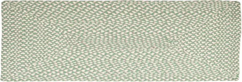 Vista 42 de Super Area Rugs - Alfombra trenzada de algodón de tres colores para granja, estilo búfalo a cuadros, negro, blanco, gris, 2 x 3 pies, rectangular