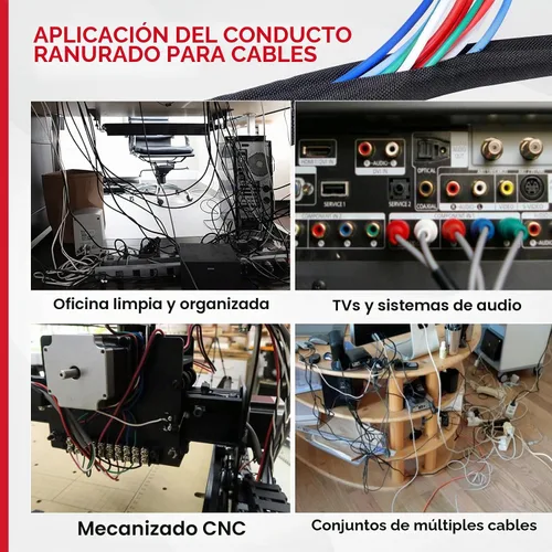 Vista 8 de Telar de alambre trenzado dividido automotriz 1/2 "-16 pies