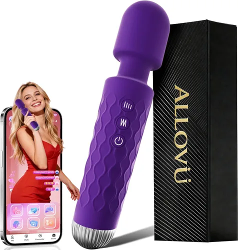 Vista 9 de Allovü - Vibrador de juguetes sexuales para mujeres, vibradores personales masajeadores, recargable por USB, estimulador de clítoris, juguetes