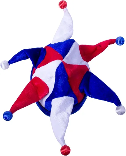 Vista 2 de Windy City Novelties LED Light-Up Jester Hat for Adults Fun Party Costume Accessory