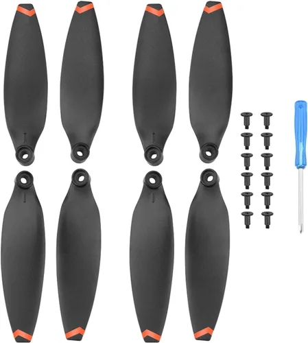 Vista 12 de 8/16 piezas de hélice de liberación rápida para FIMI X8 Mini/Mini V2 Dron, accesorios ligeros para ventiladores de ala de cuchilla, accesorios