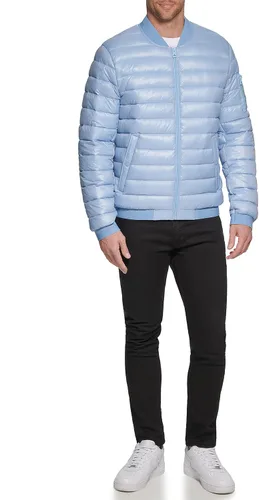 Vista 2 de GUESS Bomber de manga larga ligera para hombre