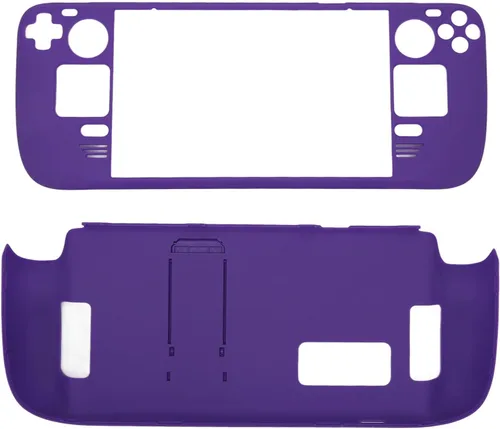 Vista 8 de Funda protectora con función atril para cubierta de vapor, protector con base de soporte, funda protectora completa a prueba de huellas dactilares