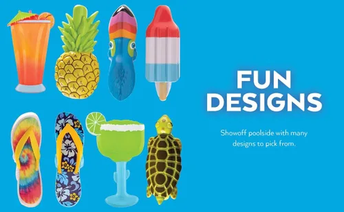 Vista 6 de O2COOL Bocaclips - Pinzas para toallas de playa para sillas de playa, accesorios para patio y piscina - (Chanclas) 2