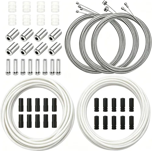 Vista 9 de mankk Cortador universal de cable de bicicleta, cable de freno de bicicleta y cable de cambio, cable de cambio de bicicleta y kit de carcasa